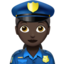 👮🏿‍♀️